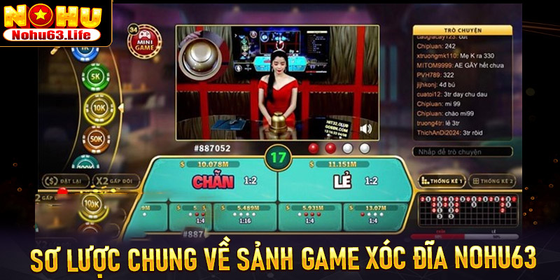 Giới thiệu sơ lược chung về sảnh game xóc đĩa Nohu63