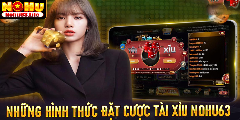 Những hình thức đặt cược tài xỉu nohu63